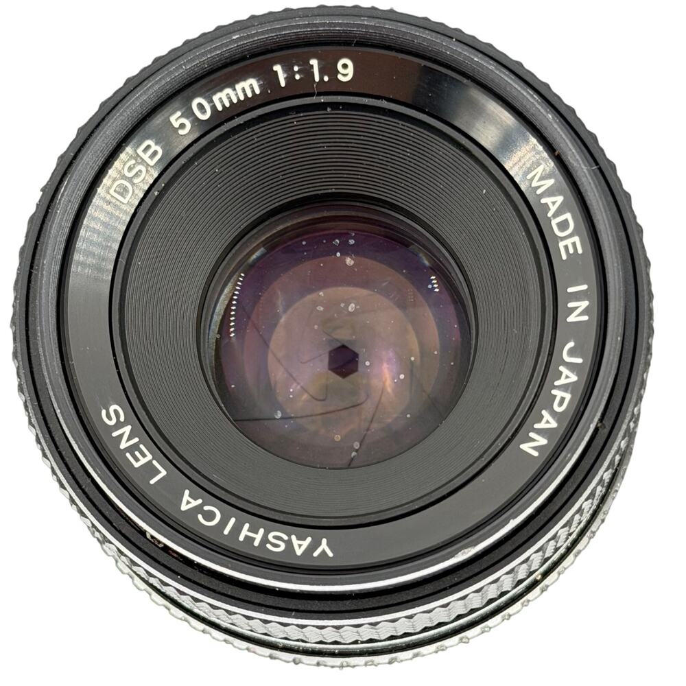 Yashica DSB 50mm F/1.9 Prime Lens Contax C/Y CY Mount Vintage Japan Manual Focus